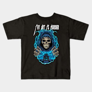 THY ART IS MURDER MERCH VTG Kids T-Shirt